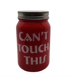 Mason Jar Piggy Bank "Can't Touch‎ This" Piggy Bank